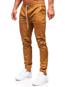 Pantalón jogger para hombre marrón Bolf KA951