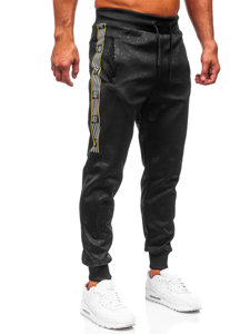 Pantalón jogger para hombre negro Bolf HM386