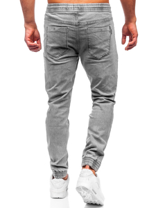 Pantalón vaquero jogger para hombre gris Bolf MP0272GC