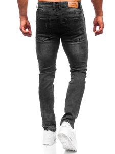 Pantalón vaquero regular fit para hombre negro Bolf K10006-2
