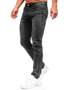 Pantalón vaquero regular fit para hombre negro Bolf K10006-2