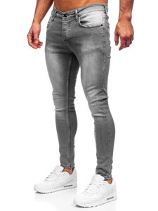 Pantalón vaquero slim fit para hombre color gris Denley R926