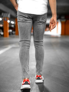 Pantalón vaquero slim fit para hombre gris Bolf KX759-CA