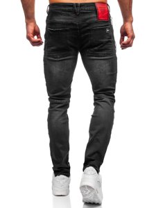 Pantalón vaquero tipo slim fit para hombre color negro Bolf 61025W0