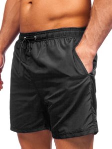 Shorts de baño para hombre color negro Bolf YW07002
