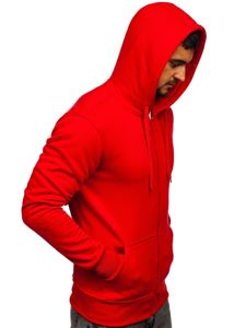 Sudadera con capucha para hombre rojo Bolf 2008