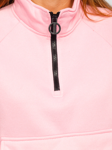 Sudadera para mujer rosa Bolf KSW2032