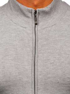Suéter abierto para hombre color gris Bolf YY07